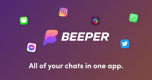 Beeper: 15 chatplatforms in één app